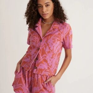 MARINE‎ LAYER Tropical Button-Up Shirt